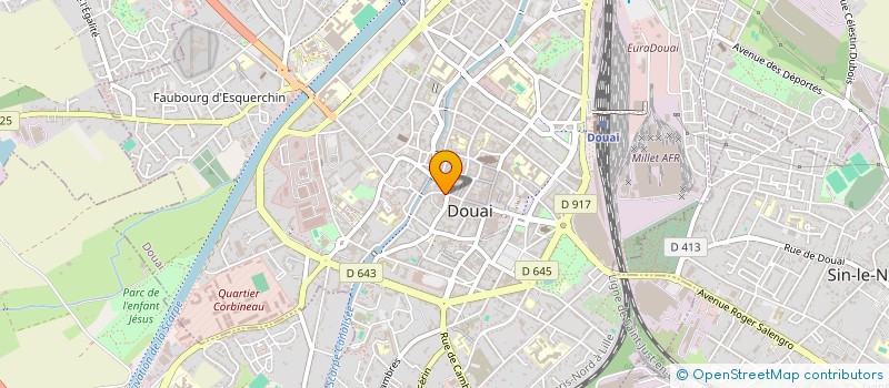 localisation de l'entreprise MONSIEUR SALVATORE ANGEI  DOUAI