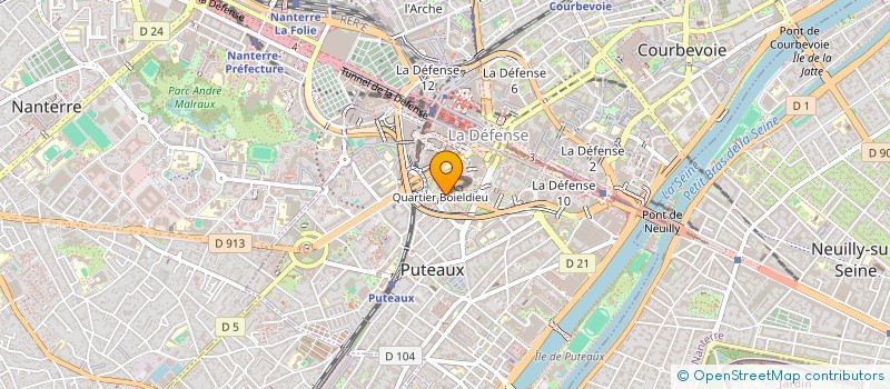 localisation de l'entreprise MONSIEUR SALVATORE ARMONIA  PUTEAUX