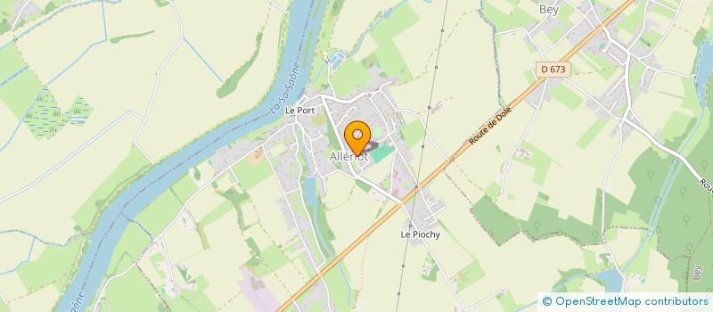 localisation de l'entreprise MONSIEUR SALVATORE BONAZZA  ALLERIOT