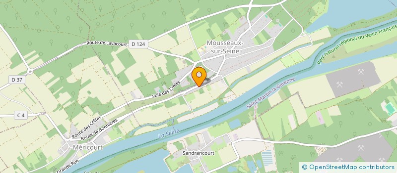 localisation de l'entreprise MONSIEUR SALVATORE BONOMO  MOUSSEAUX-SUR-SEINE