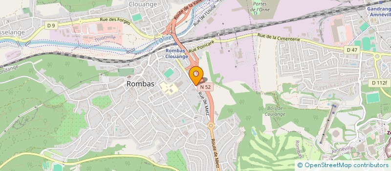 localisation de l'entreprise MONSIEUR SALVATORE BUSCEMI  ROMBAS