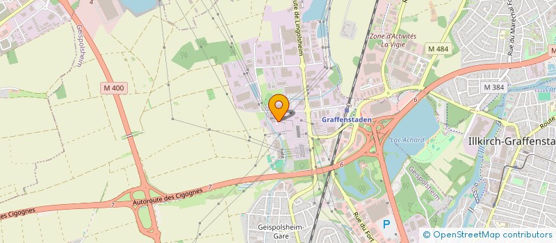 localisation de l'entreprise MONSIEUR SALVATORE CAGNINA  GEISPOLSHEIM