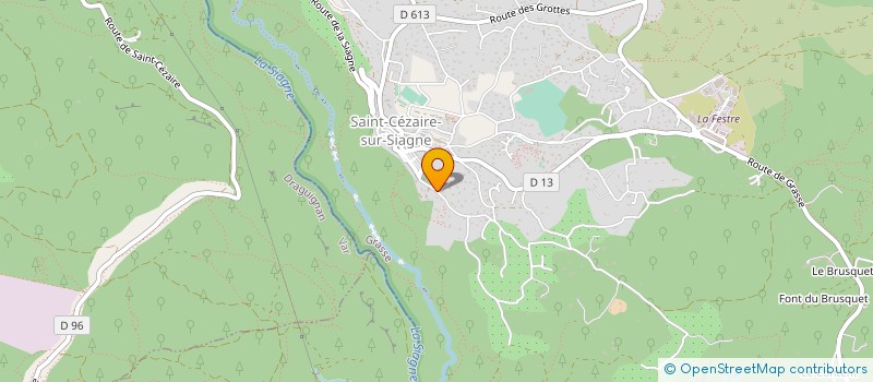 localisation de l'entreprise MONSIEUR SALVATORE CARE à SAINT-CEZAIRE-SUR-SIAGNE
