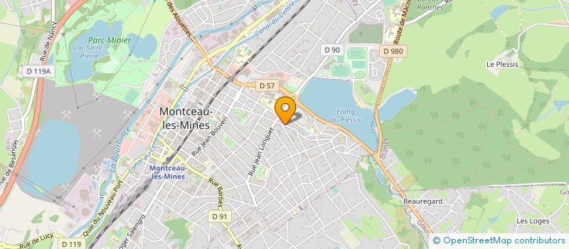 localisation de l'entreprise MONSIEUR SALVATORE CIANCIMINO à MONTCEAU-LES-MINES