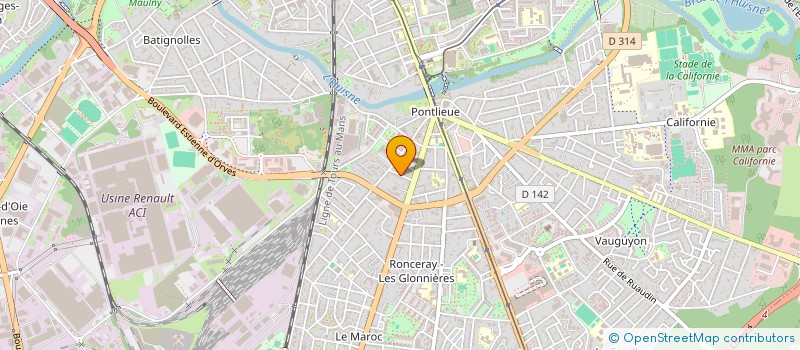 localisation de l'entreprise MONSIEUR SALVATORE CIRILLO à LE MANS