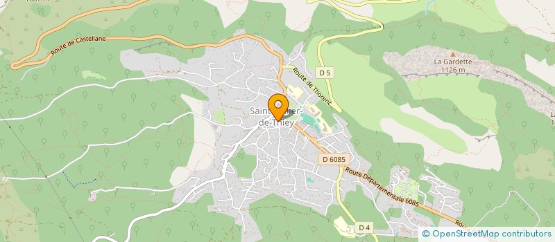 localisation de l'entreprise MONSIEUR SALVATORE COTRONE à SAINT-VALLIER-DE-THIEY