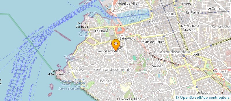 localisation de l'entreprise MONSIEUR SALVATORE CUORVO à MARSEILLE