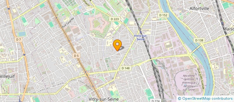 localisation de l'entreprise MONSIEUR SALVATORE DAVERSA à VITRY-SUR-SEINE