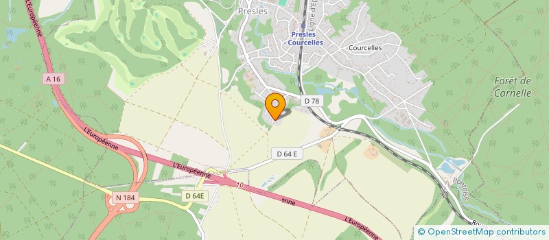 localisation de l'entreprise MONSIEUR SALVATORE DE BILIO à PRESLES