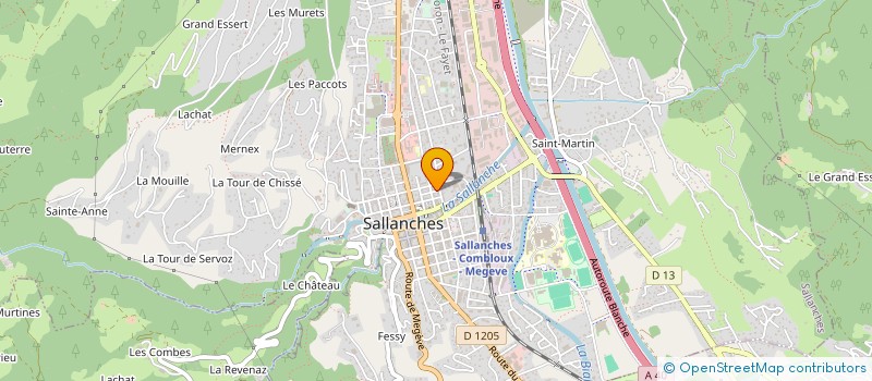 localisation de l'entreprise MONSIEUR SALVATORE DE GENNARO  DOMANCY