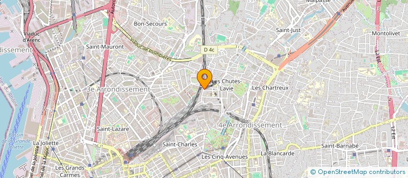 localisation de l'entreprise MONSIEUR SALVATORE DE ROSA ARCURI à MARSEILLE