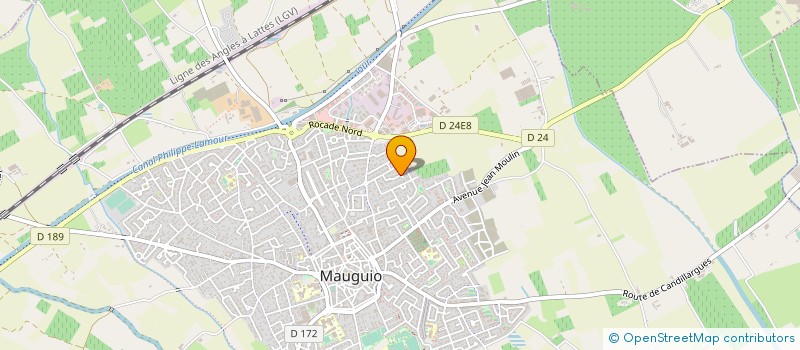 localisation de l'entreprise MONSIEUR SALVATORE DI IELSI  MAUGUIO