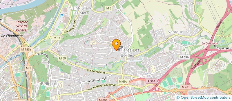 localisation de l'entreprise MONSIEUR SALVATORE FALLITO  METZ