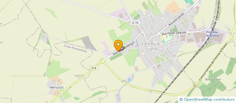 localisation de l'entreprise MONSIEUR SALVATORE FIGLIUZZI à FRESNOY-LE-GRAND