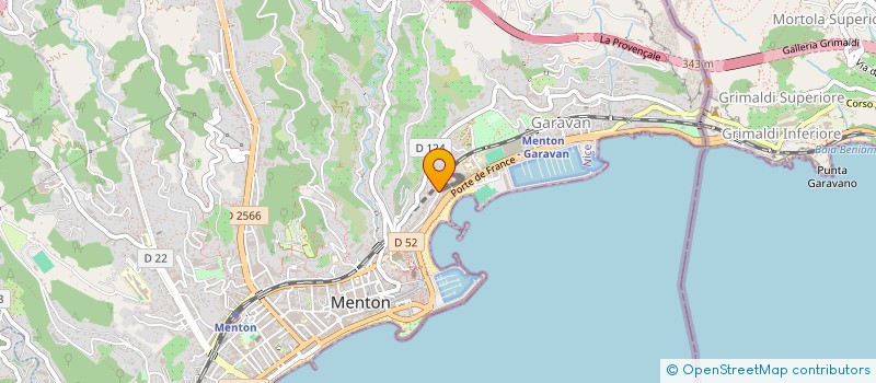 localisation de l'entreprise MONSIEUR SALVATORE GALANTE à MENTON