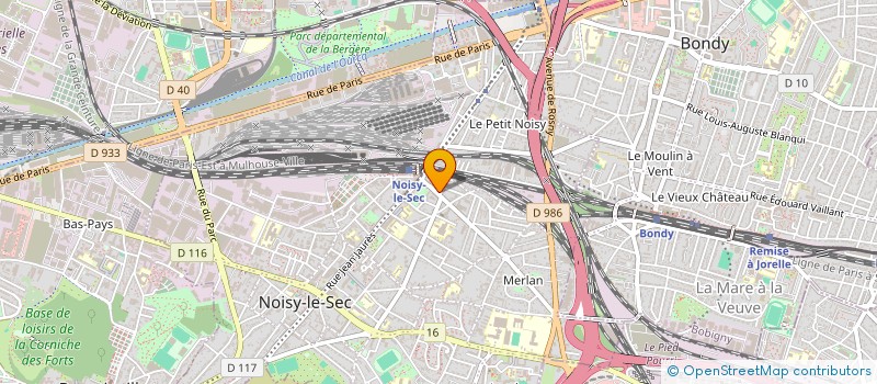 localisation de l'entreprise MONSIEUR SALVATORE GALVANO à NOISY-LE-SEC