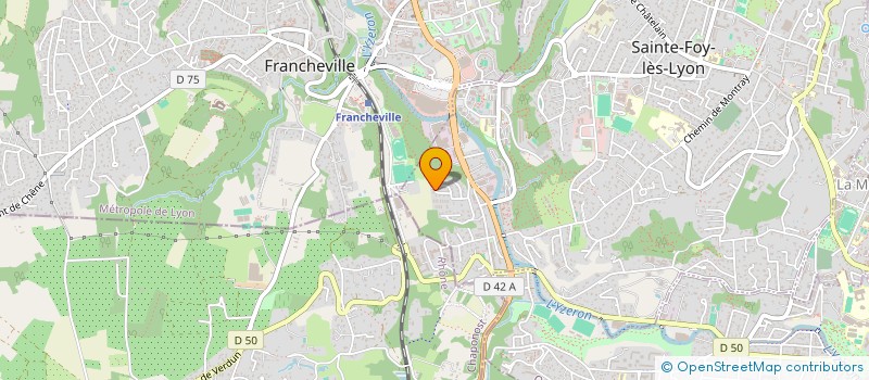 localisation de l'entreprise MONSIEUR SALVATORE GIUGNO à SAINTE-FOY-LES-LYON