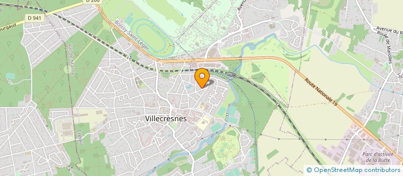 localisation de l'entreprise MONSIEUR SALVATORE GRANDE  VILLECRESNES