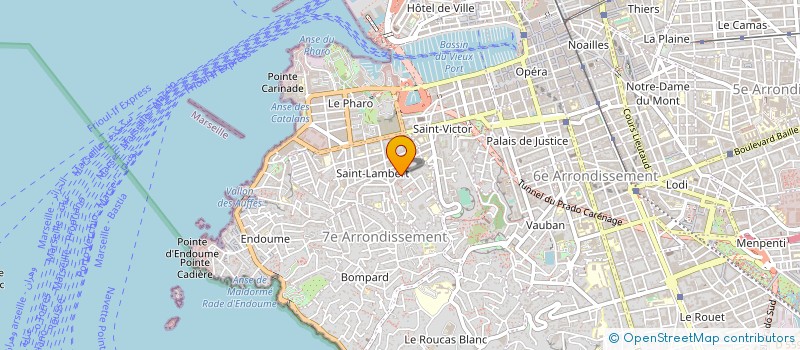 localisation de l'entreprise MONSIEUR SALVATORE KIJANKA à MARSEILLE