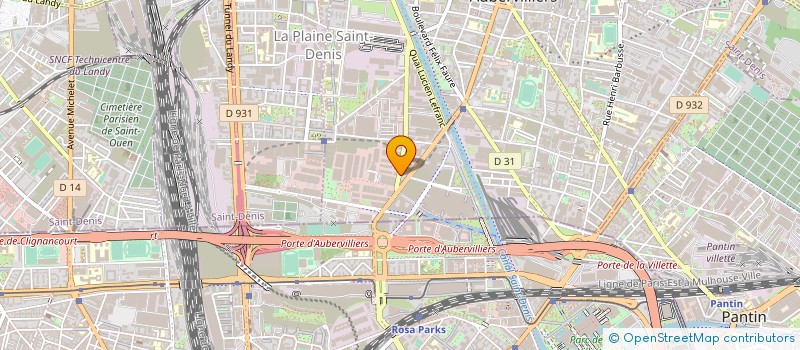 localisation de l'entreprise MONSIEUR SALVATORE LIBERTI à AUBERVILLIERS