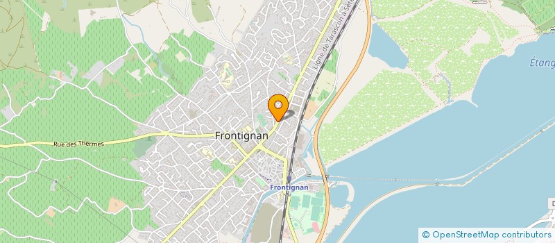 localisation de l'entreprise MONSIEUR SALVATORE LIBRATO à FRONTIGNAN