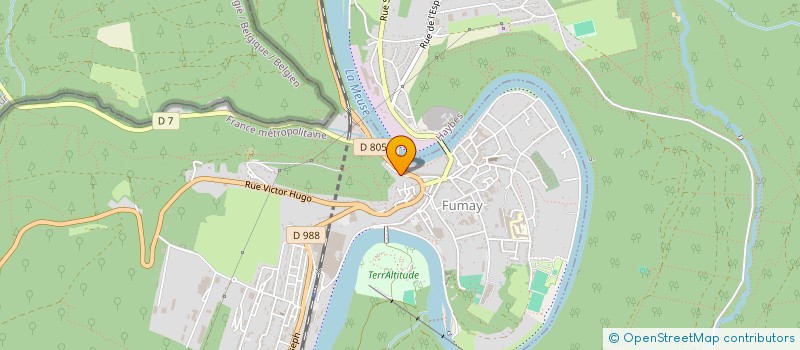 localisation de l'entreprise MONSIEUR SALVATORE MASONES  FUMAY