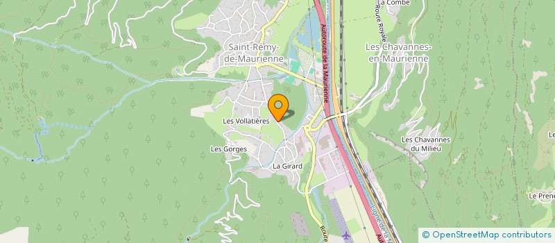 localisation de l'entreprise MONSIEUR SALVATORE MAZZARELLA  LES CHAVANNES-EN-MAURIENNE