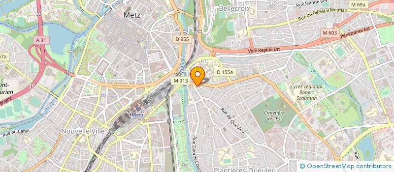 localisation de l'entreprise MONSIEUR SALVATORE MORREALE à METZ