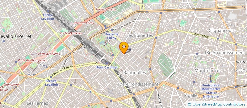 localisation de l'entreprise MONSIEUR SALVATORE MOTISI à PARIS