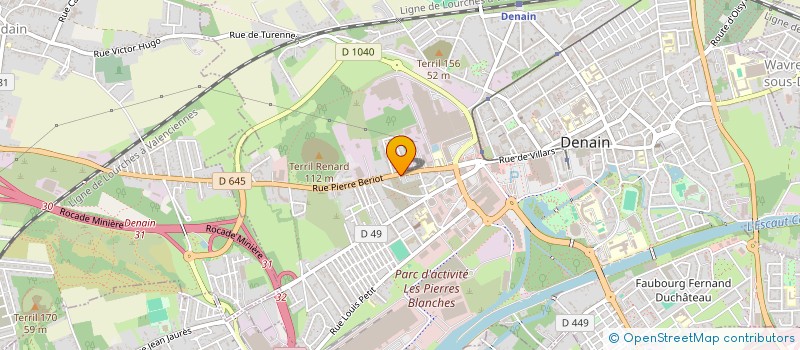 localisation de l'entreprise MONSIEUR SALVATORE MURONE  DENAIN