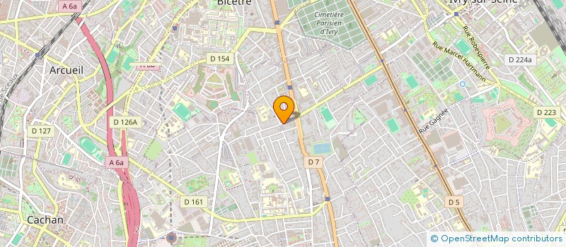 localisation de l'entreprise MONSIEUR SALVATORE PAONE  VILLEJUIF