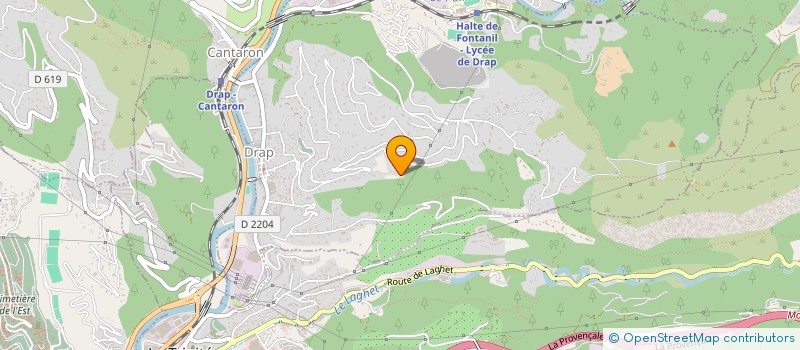 localisation de l'entreprise MONSIEUR SALVATORE PUMA  DRAP