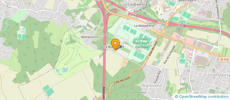 localisation de l'entreprise MONSIEUR SALVATORE RANIERI à POISSY
