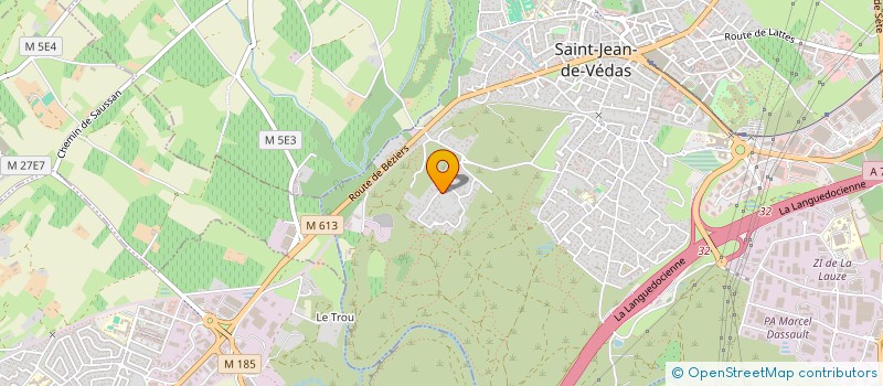 localisation de l'entreprise MONSIEUR SALVATORE SAMBITO à SAINT-JEAN-DE-VEDAS