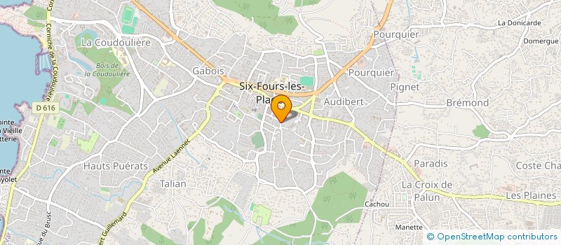 localisation de l'entreprise MONSIEUR SALVATORE SCAMACCA à SIX-FOURS-LES-PLAGES