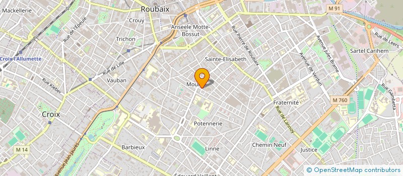localisation de l'entreprise MONSIEUR SALVATORE TRIZZULLA à ROUBAIX