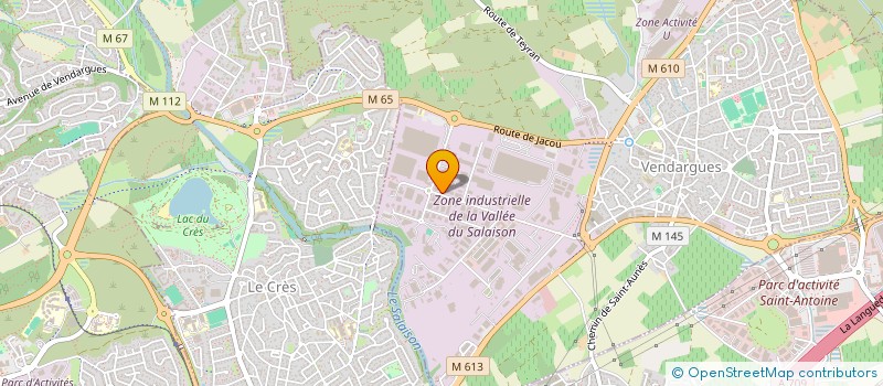 localisation de l'entreprise MONSIEUR SALVATORE VENTURA à VENDARGUES