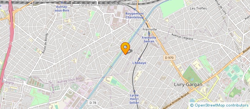 localisation de l'entreprise MONSIEUR SALVATORE VILONA à AULNAY-SOUS-BOIS