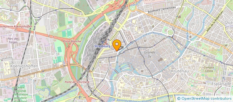 localisation de l'entreprise MONSIEUR SALVY DHOMUN  STRASBOURG