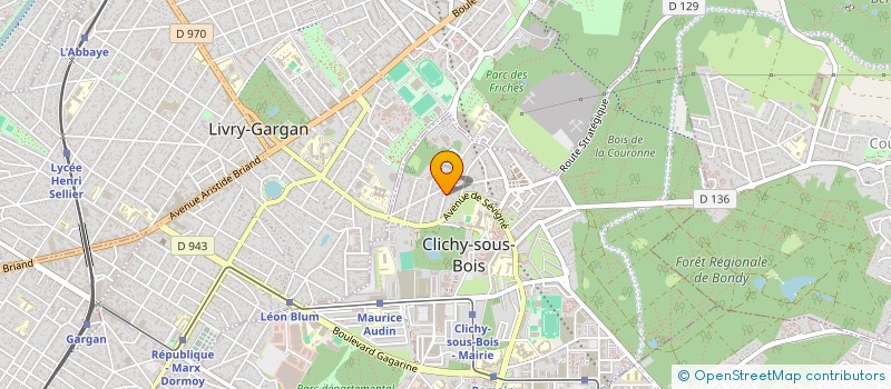 localisation de l'entreprise MONSIEUR SALYAKH SULEYMANOV à CLICHY-SOUS-BOIS