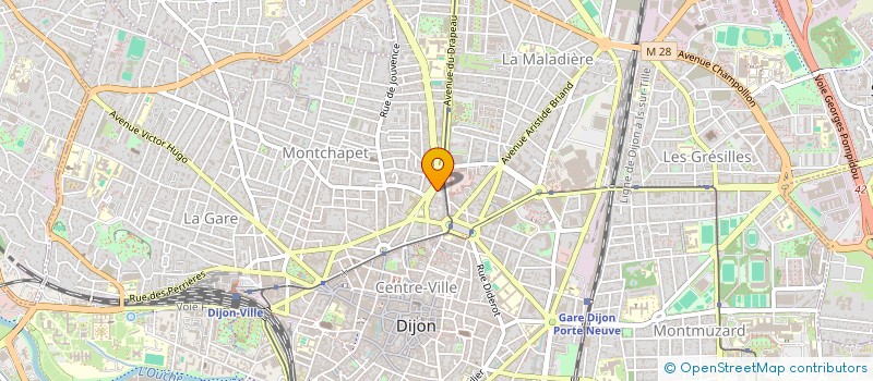 localisation de l'entreprise MONSIEUR SAM AHMED MOHAMMED  DIJON