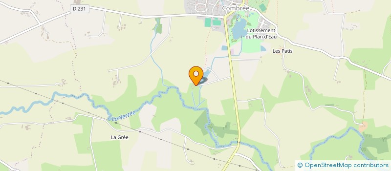 localisation de l'entreprise MONSIEUR SAM BEDUNEAU à OMBREE D'ANJOU