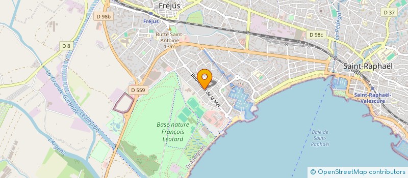 localisation de l'entreprise MONSIEUR SAM BEN HAYOUN à FREJUS