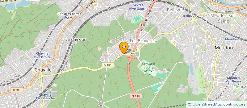 localisation de l'entreprise MONSIEUR SAM BENYAHIA SAM à SEVRES