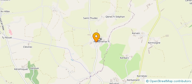 localisation de l'entreprise MONSIEUR SAM BETTISON  POULLAOUEN