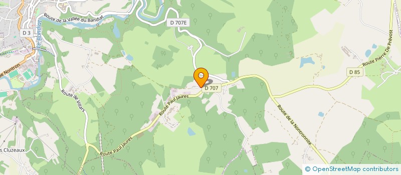 localisation de l'entreprise MONSIEUR SAM BLACKMAN  ABJAT SUR BANDIAT