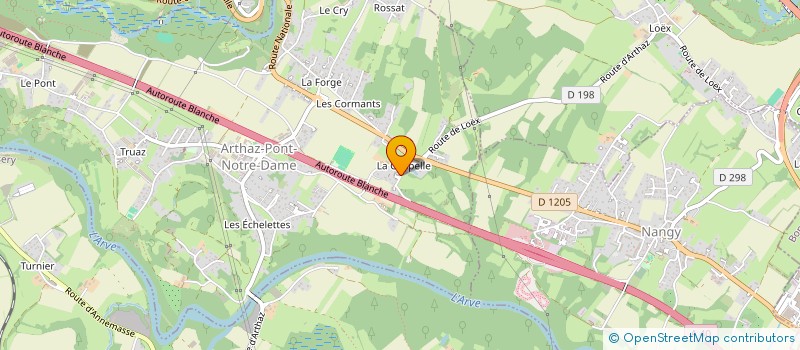 localisation de l'entreprise MONSIEUR SAM BOUSSALIA  ARTHAZ-PONT-NOTRE-DAME