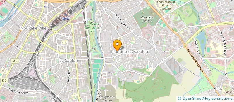 localisation de l'entreprise MONSIEUR SAM CARON  METZ