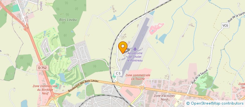localisation de l'entreprise MONSIEUR SAM CASSAGRANDE à CHOLET