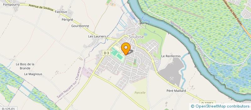 localisation de l'entreprise MONSIEUR SAM COURNIL  MOEZE